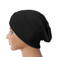 Conjunto de Hiyab de Alta Calidad para Mujer Musulmana, Hiyab Modal Transpirable con Gorro Interior de Bambú