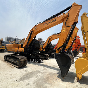 รถขุดฮุนได รุ่น 215LC-9T พร้อมบุ้งกี๋ขุด รถจักรกลหนักมือสอง - Product Image 1