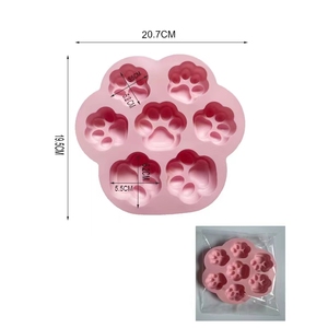 Griffe de chat gelée pouding Silicone moule enfants supplémentaire nourriture moule mignon chat griffe moule - Product Image 2