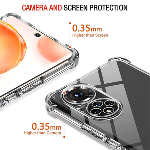 Funda Transparente para <span class=keywords><strong>Huawei</strong></span> <span class=keywords><strong>Nova</strong></span> 6 7 7i 8 <span class=keywords><strong>9</strong></span> 10 11 SE 11 Pro <span class=keywords><strong>Nova</strong></span> Y60 Y70 Plus Y90, Funda Protectora Gruesa Antigolpes y Suave - Product Image 4