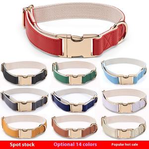 Collar para Perro Joker de Alta Calidad, Hebilla de Metal, Liberación Rápida, Cuero Acolchado, Suave, Ajustable, Estilo Lindo, Cintas Sólidas, Nuevo Tamaño - Product Image 3