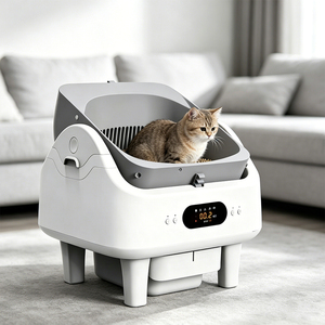 Caja de Arena Autolimpiable para Gatos al por Mayor con Monitoreo Remoto por App WiFi y Sistema Desodorizante - Product Image 1