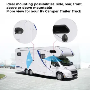 Xe Side View Camera 720p 960P 1080P Camera cho xe giám sát và đảo chiều