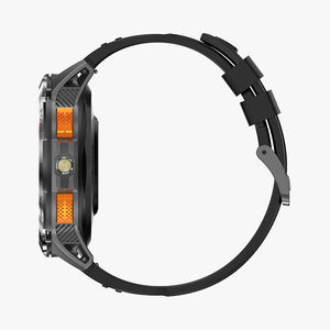 K67A GPS AMOLED Screen Smartwatch 530mAh Battery Atmospheric Pressure Compass Altitude IP68 Waterproof Outdoor Sports Silicone - Product Image 4