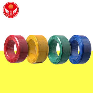 Linh hoạt Cáp BV BVR <span class=keywords><strong>bvvb</strong></span> cao điện PE cách điện hộ gia đình rắn Phẳng Hệ thống dây điện PVC xây dựng dây điện sưởi ấm - Product Image 1