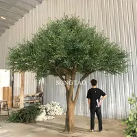 조경 훈장을 위해 산업 주문을 받아서 만들어진 핫 세일 가짜 식물 인공적인 올리브 나무