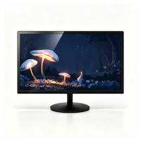 Moniteur LCD TN 18,5 pouces neuf en gros d'usine, écran large 1366x768 HD LED 60Hz VGA/Utilisation professionnelle pour bureau et PDV