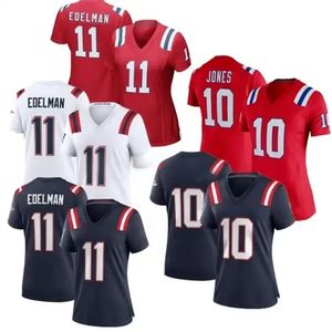 2025 Mujer 10 Mac <span class=keywords><strong>Jones</strong></span> 11 Julian Edelman 12 <span class=keywords><strong>Tom</strong></span> Brady USA Football VP Limited Jersey para dama - Product Image 1