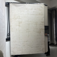 Tapis de luxe grande surface pour la décoration intérieure, motif polyester, tissé à la machine, à poils coupés, pour salon et chambre à coucher