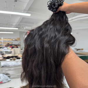 Extensions de cheveux naturels européens doublement étirés, 100 % cheveux humains vierges, trame plate fabriquée à la machine avec cuticules intactes - Product Image 5
