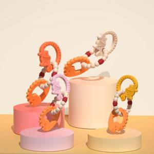 <span class=keywords><strong>Mordedor</strong></span> de Silicona para Bebé, <span class=keywords><strong>Mordedor</strong></span> Masticable para Frutas, <span class=keywords><strong>Llaves</strong></span>, Juguetes de Dentición, Libre de Bpa - Product Image 4