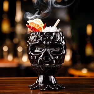 Vente en gros <span class=keywords><strong>Verres</strong></span> à cocktail Tasse Tiki en verre Tasse Bar Tasses Tiki en céramique personnalisées pour cocktail - Product Image 3