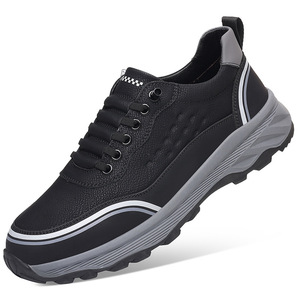 รองเท้าโลฟเฟอร์หนังผู้ชายชิโลวาพื้นรองเท้ายางส้นเตี้ยน้ำหนักเบาสำหรับใส่พักผ่อน - Product Image 4