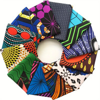 Tissu Africain Ankara Imprimé Cire Tissé Polyester Couleurs Mixtes Patchwork Fait Main DIY
