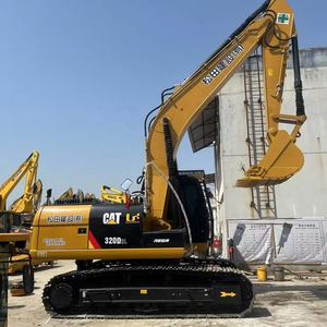 รถขุดตีนตะขาบ320DL หนอนผีเสื้อแบบใช้แล้ว20ตันเครื่องยนต์ปฏิบัติการ320D 330DL 320CL 320BL - Product Image 1