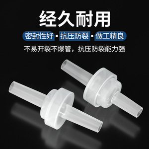 Leather Plastic Check Valve One-Way Valve Normal Temperature General Application Manual Operation - Product Image 2
