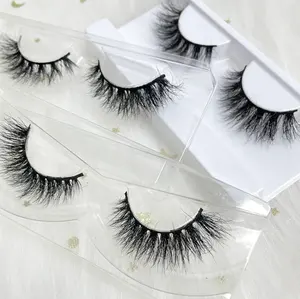 2023 Valentine's Day Promotion Wholesale Price $0.79 Per Pair 3D Mink Lashes High 100 Cruelty Free Wispy Eyelashes Ready To Ship