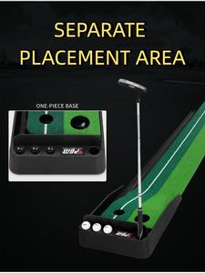 पोर्टेबल गोल्फ ग्रीन मैट ऑटो बॉल वापसी के साथ इनडोर आउटडोर प्रशिक्षण सहायता - Product Image 4