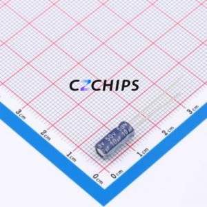 ตัวเก็บประจุแบบอิเล็กโทรไลต์อะลูมิเนียมแบบ Through-Hole รุ่น ECR1HBK100MLL050011 ขนาด D5xL11.5 มม. 10uF 20% 50V 2 มม. - Product Image 1