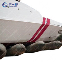Coussin d'air gonflable en caoutchouc naturel robuste à 8 couches pour lancement de navires, avec certificat CCS