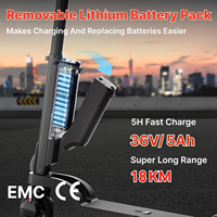 Trottinette Électrique X6 EScooter Pliable et Portable pour Adultes avec Batterie Amovible – Stock EU Prêt à Expédier depuis l'Entrepôt Américain