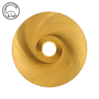Machine d'affûtage de lames de scie à refendre les métaux personnalisée HSS DM05 Lame de scie circulaire OEM avec type de processus de presse à chaud