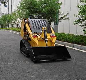 T480 कॉम्पैक्ट स्किड स्टीड लोडर क्रॉलर 1321 किलोग्राम 0.1 मीटर 350 किलोग्राम भार 17.1kw डीजल कुबोटा एपा यूरो 5 - Product Image 1