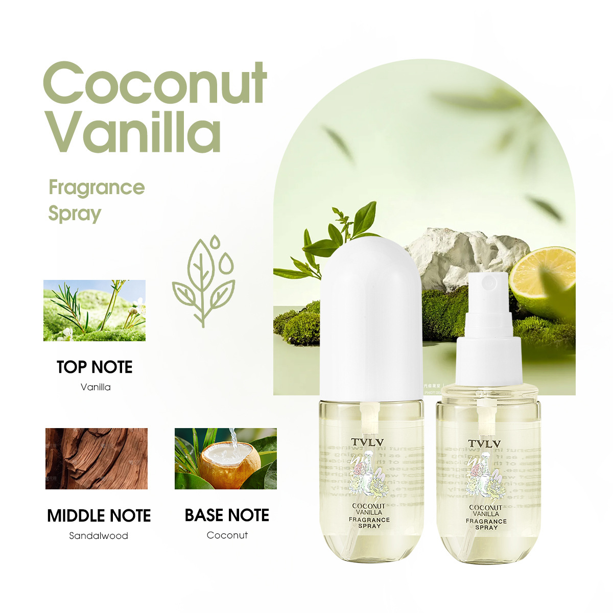 Noix de coco vanille