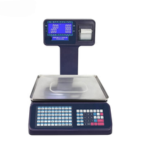 Balance de caisse enregistreuse Veidt, 30 kg, LCD, ABS, impression de reçus, système de point de vente, OEM/ODM, balance numérique personnalisable