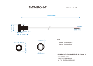 Sonda iButton – Lector de Contacto 1-Wire con Tuerca de Montaje, Ideal para Control de Acceso, Rastreador GPS, Inicio de Sesión del Conductor y Gestión de Flotas - Product Image 6