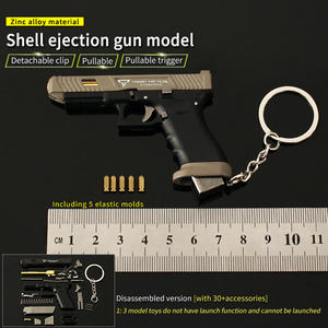 Pistola de Juguete TTI Taran Tactical Innovation de Metal Digital Tiktok 2025, Modelo en Miniatura Escala 1:3, Llavero, Pistola de Juguete con Expulsión de Balas de Metal - Product Image 6