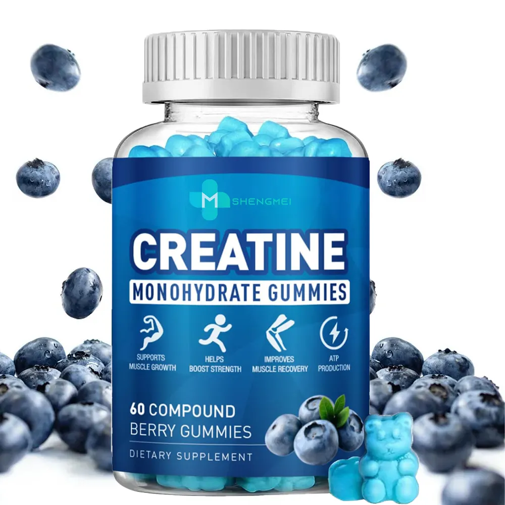 Bestseller Pre Workout Creatine Gummies Energie Stimulerend Gummy Supplement Creatine Creatine Monohydraat Gummies Voor Mannen En Vrouwen