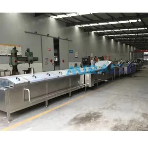 Continuous Type Water Blanching Machine Food Tomato Blanching Machine For Lettuce Vegetables