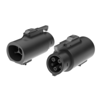 Adaptateur de charge pour véhicules électriques UNI LINK NACS vers J1772 32A 7kW IP55