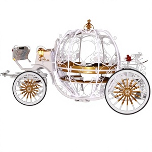 Chariot de princesse Cendrillon de haute qualité, style citrouille, pour Quinceañera, Noël, mariages, prix d'usine, vente en Australie - Product Image 2