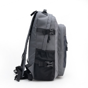 Custom Large Size Vintage Fashion Waterproof Polyester <b>Canvas</b> <b>Backpack</b> USB Anti Theft Washed Design 36-55L Zipper - Product Image 3