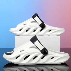 Sandales d'été pour hommes, respirantes, tendance, durables, en EVA, décontractées, légères, antidérapantes, ajourées, à enfiler, pour l'extérieur - Product Image 5