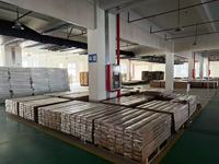 Ventilateur de plafond industriel HVLS de 7,3 m (24 pi) à 6 pales en alliage d'aluminium, débit d'air élevé de 930 000 m³/h, ventilateur à aimant permanent pour entrepôt