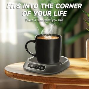 Posavasos USB con Calefacción para Bebidas, 3 Ajustes de Temperatura, Recordatorio Inteligente de Bebidas, Material ABS, Ideal para el Hogar/Oficina, para Bebidas Calientes - Product Image 6