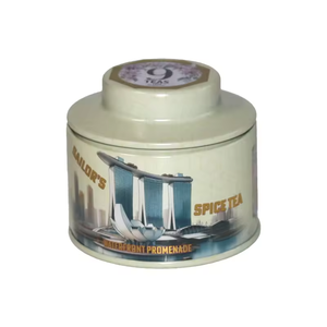 Round Food Grade Tinplate Cake Tin with <b>Window</b> Top and Clear Lid <b>Screen</b> Printed for Beverage & Tea Use - Product Image 5