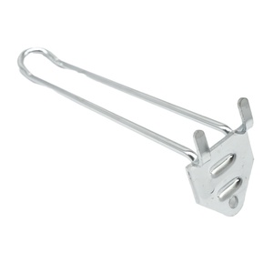 Cửa Hàng Bán Lẻ Nhiệm Vụ Nặng Nề Tiện Ích Rãnh Móc Lưới Tấm Kệ Tường Treo Kim Loại Hiển Thị Giá Móc Cho Treo - Product Image 5