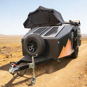 Remorque de camping-car en forme de larme prête pour l'aventure, conçue pour le tourisme tout-terrain en Australie - Product Image 5
