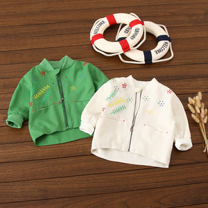 เสื้อแจ็คเก็ตบอมเบอร์แบบมีซิปสำหรับเด็ก ราคาถูกจากร้านขายส่งออนไลน์ - Product Image 1