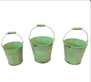 Iron Indoor Multi Color <b>Flower</b> Pots Fancy Design Decoration Home Garden Decoration Planter for Best Bucket - Product Image 6