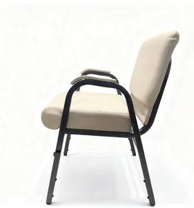 Sillas de Iglesia de Cuero PU con Reposabrazos - Asientos Ergonómicos para Culto - Product Image 5