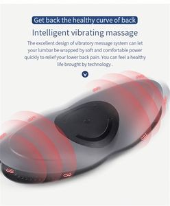 Meilleure vente compresse d'air électrique à chauffage infrarouge ceinture de massage par vibrations à la taille dispositif de soutien lombaire masseur lombaire intelligent 4 - Product Image 5