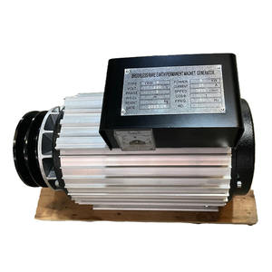 Générateur diesel silencieux <span class=keywords><strong>triphasé</strong></span> 380V 8KW à démarrage à distance, 50Hz 1500 tr/min, protection IP54, boîtier en aluminium moulé, stable - Product Image 2