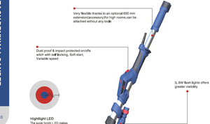 <span class=keywords><strong>Ponceuse</strong></span> à cloisons sèches pour murs <span class=keywords><strong>et</strong></span> plafonds pour outils de construction - Product Image 4