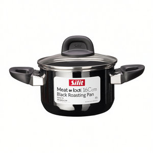 Silit Meat Pot 16Cm Modesto Line Black Roasting <b>Pan</b> - Product Image 2