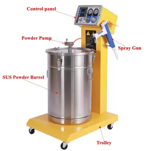 Epoxy Powder Electrostatic Powder Coating Machine PHIRST for High Quality Coating on Metal surface